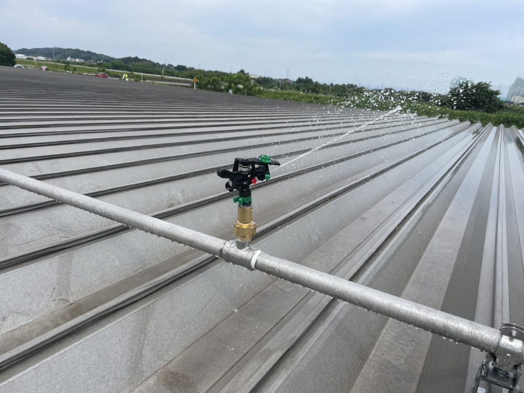 富山 熱中症対策 屋根散水 スプリンクラー 富山 熱中症対策
屋根散水 スプリンクラー